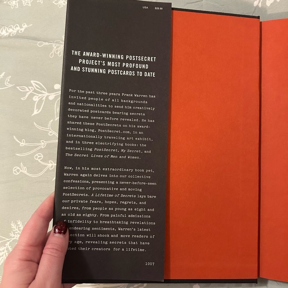 A Lifetime of Secrets Book - Picture 2 of 3